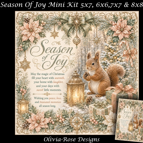 Season Of Joy Mini Kit   