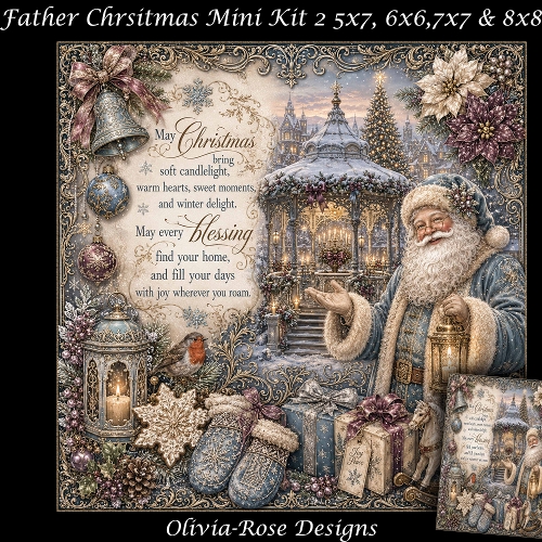 Father Chrsitmas Mini Kit 2   