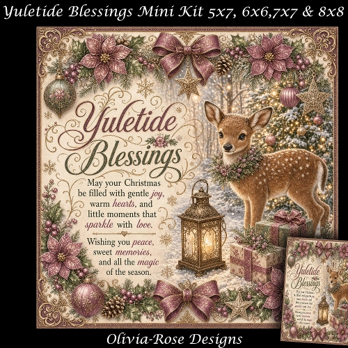Yuletide Blessings Mini Kit   