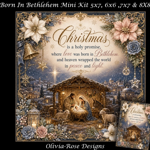 Born In Bethlehem Mini Kit   
