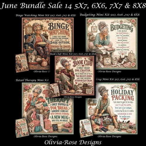 cup1446290_104105 - June Bundle Sale 14 **Includes 5x7, 6x6, 7x7 & 8x8 Card Bases** 