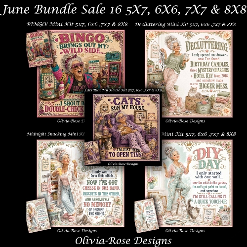 cup1446292_104105 - June Bundle Sale 16 **Includes 5x7, 6x6, 7x7 & 8x8 Card Bases** 