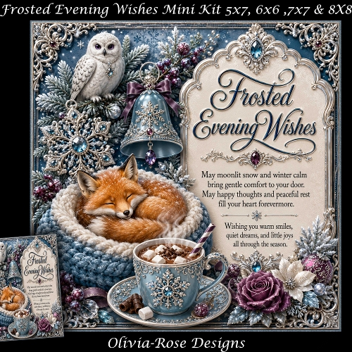 Frosted Evening Wishes Mini Kit  