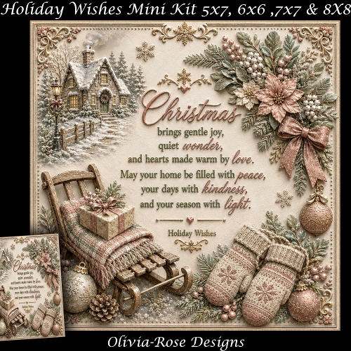 Holiday Wishes Mini Kit  