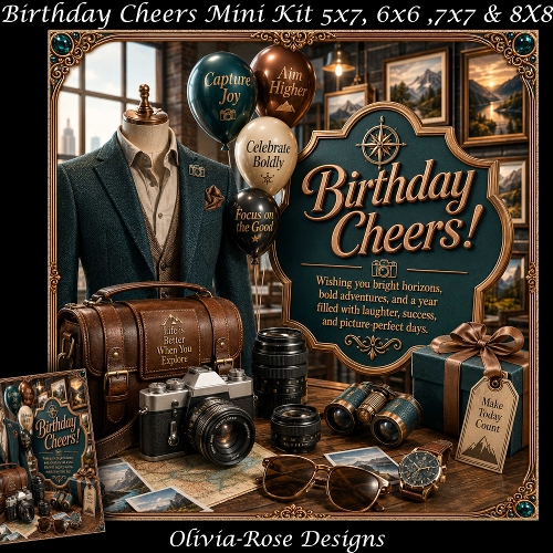 Birthday Cheers Mini Kit    