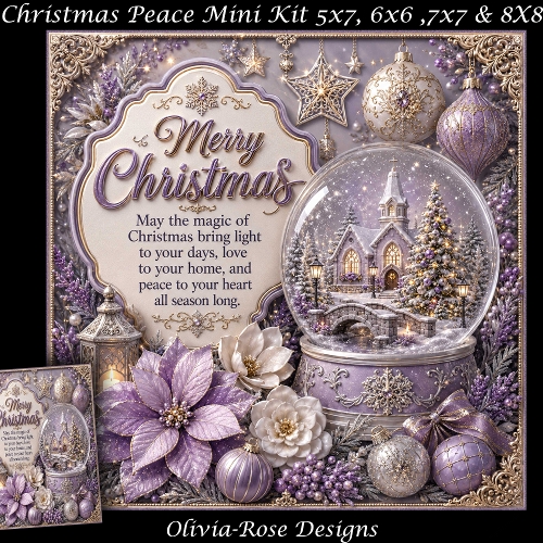 Christmas Peace Mini Kit    