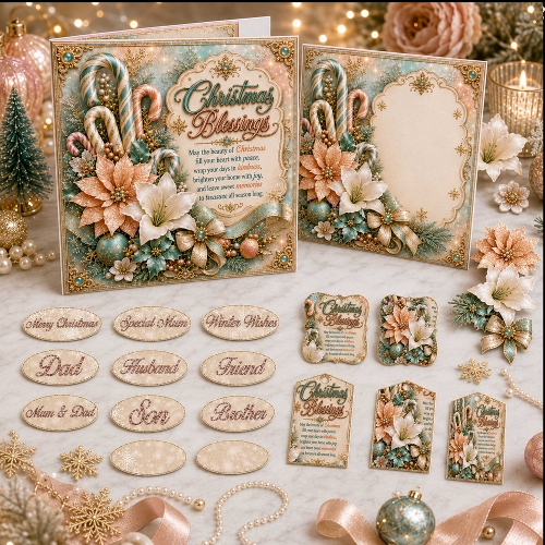 Christmas Blessings 2 Mini Kit    