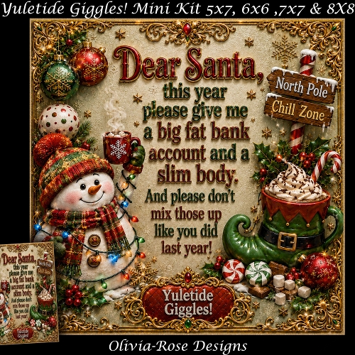 Yuletide Giggles! Mini Kit    