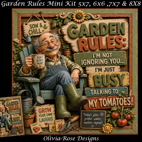 Garden Rules Mini Kit    