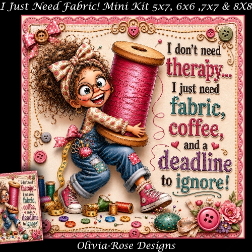 I Just Need Fabric! Mini Kit    