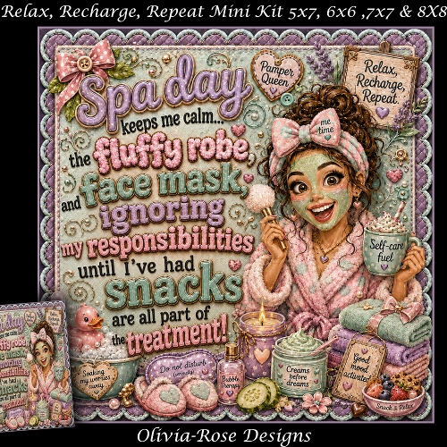Relax, Recharge, Repeat Mini Kit    