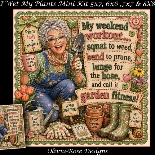 I Wet My Plants Mini Kit 