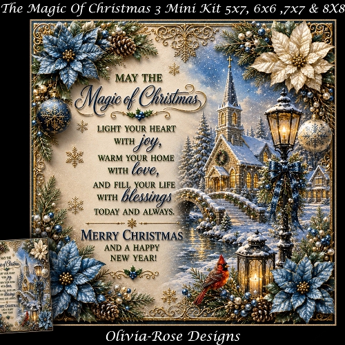 The Magic Of Christmas 3 Mini Kit  