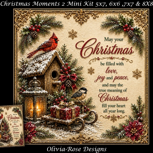 Christmas Moments 2 Mini Kit  