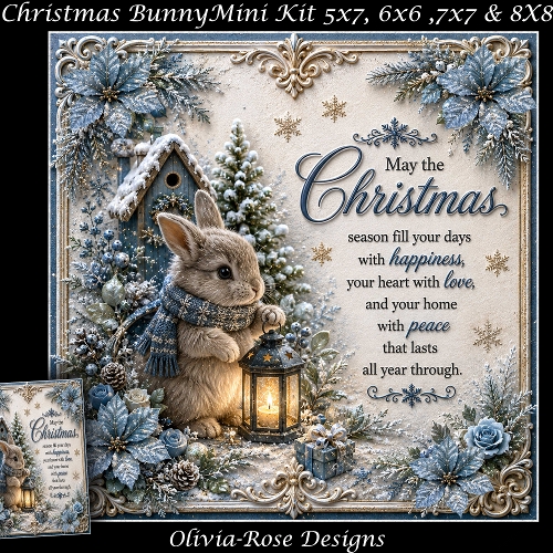 Christmas Bunny Mini Kit  