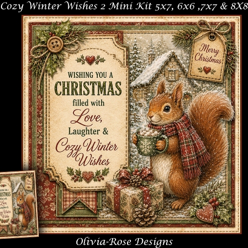 Cozy Winter Wishes 2 Mini Kit  