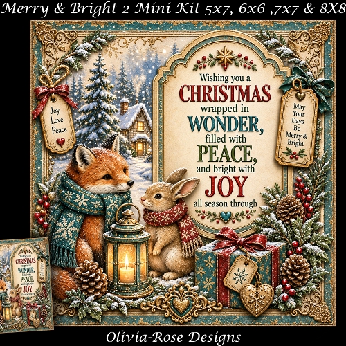 Merry & Bright 2 Mini Kit  