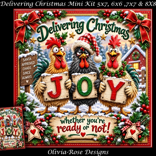 Delivering Christmas Mini Kit  