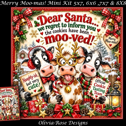 Merry Moo-mas! Mini Kit  