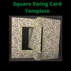 Square Swing Card Template