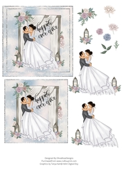 Happily Ever After Wedding Quick Card #1