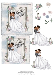 Happily Ever After Wedding Quick Card #2