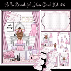 Hello Beautiful Mini Card Kit #4