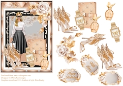 Gold Fashion Quick Card #1