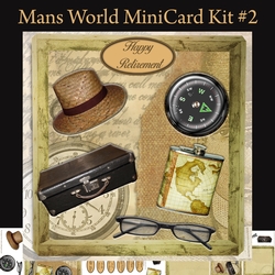 Its A Mans World Mini Card Kit #2