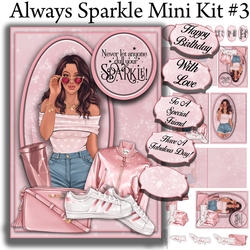 Always Sparkle Mini Card Kit #3