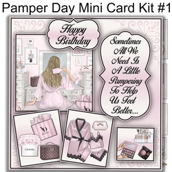 Pamper Day Mini Kit #1  2 text toppers