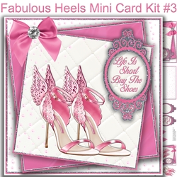 Fabulous Heels Mini Card Kit #3