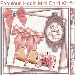Fabulous Heels Mini Card Kit #4