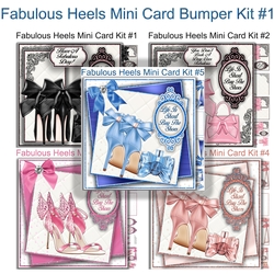 Fabulous Heels Mini Card Bumper Kit #1