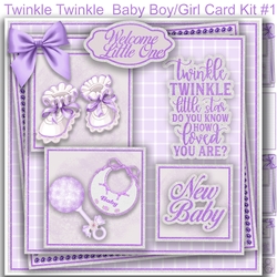 Twinkle Twinkle Baby Boy/Girl Purple #1