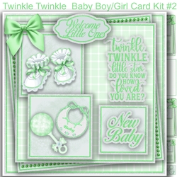 Twinkle Twinkle Baby Boy/Girl green #2