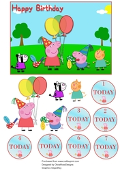 Peppa Pig Quick Card #1