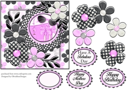 Purple Chic! Quick card #3