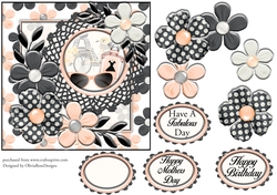 Peach Chic! Quick card #2