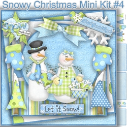 Snowy Christmas Mini Kit #4