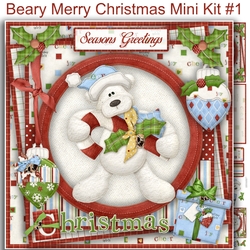 Beary Merry Christmas Mini Kit #1