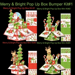 Merry & Bright Pop Up Box Bumper  Kit #1