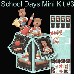 School Days large Pop Up Box Kit #3