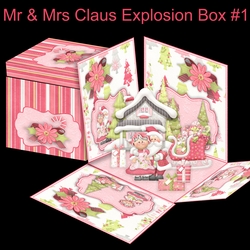 Mr & Mrs Claus Explosion Box #1