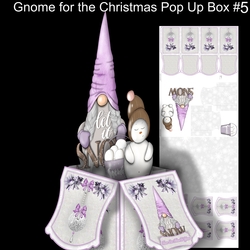 Gnome For Christmas Large pop Up box #5