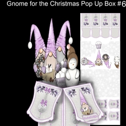 Gnome For Christmas Large pop Up box #6