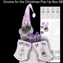 Gnome For Christmas Large pop Up box #8