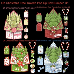 Oh Christmas Tree Tuxedo Pop Up Box Bumper #1