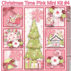 Christmas Time Pink Mini Kit #4