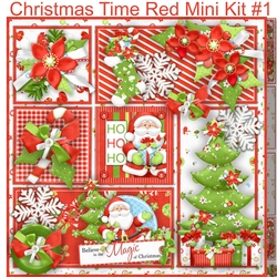 Christmas Time Red Mini Kit #1